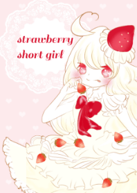 Strawberry cake girl