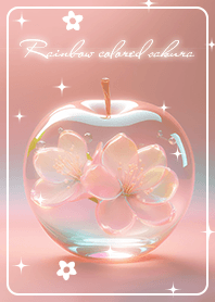 beige Rainbow sakura of happiness 02_2