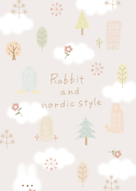 brown Rabbit and nordic style03_2