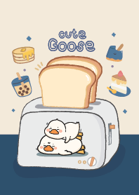 ห่านนนนนนน มอร์นิ่ง น้ำเงิน