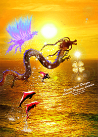 Sun and Gods Dragon Phoenix Pegasus