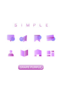 SIMPLE (Grape Purple)