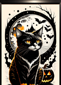 halloween cat 425e2B