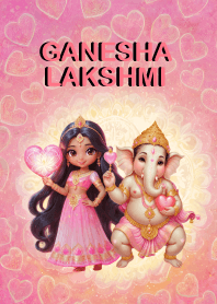 Ganesha and Lakshmi  Happy Rich & Love