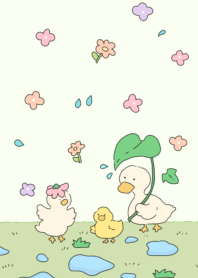 Duck water flower