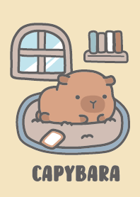 臉嘟嘟小水豚 廢在家 2024 LET'S DRAW