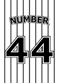 Number 44 stripe version