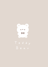 泰迪熊 /beige.