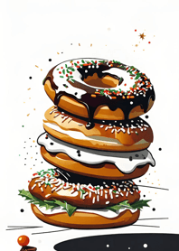 Coffee strawberry chocolate cake 93093c