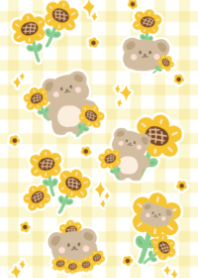 Baby bear sunflower v.3