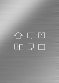 Simple icons - Silver
