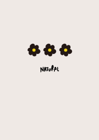 3 flowers black21 from Japan