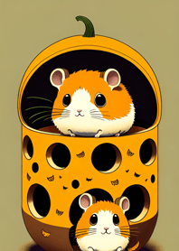 Halloween Hamster 24ec82