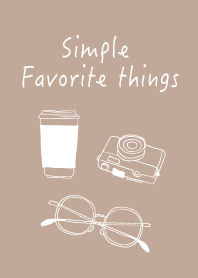 Simple Favorite things