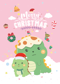 Merry Christmas Candy Cotton Pink