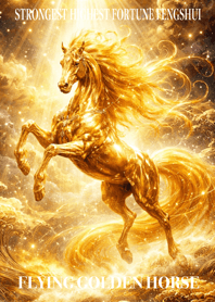Flying Golden Horse Financial Luck 42