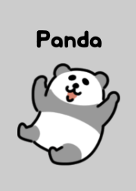 Cute black and white panda theme
