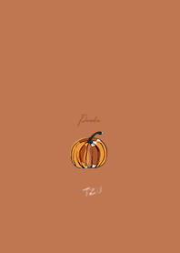橘色南瓜 pumpkin