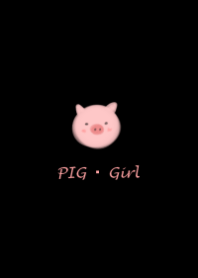 pig(pair theme for girl)
