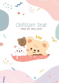 Croissant Bear Good Day Lover