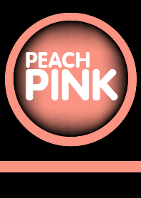 Peach pink in black