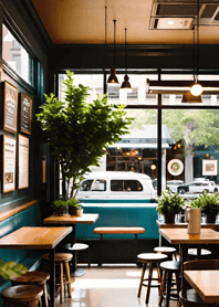 Cozy Coffee shop D5e5e4