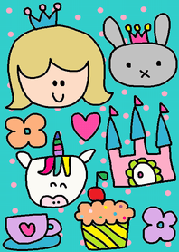 (princess and mint )
