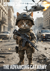 The advancing cat army 26