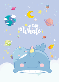 Whale Unicorn Cute Galaxy Kawaii