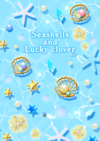 Seashells and Lucky clover from Japan