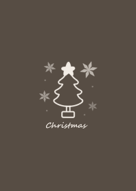 Simple Christmas -brown-