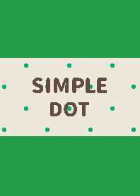 SIMPLE DOT --GREEN--
