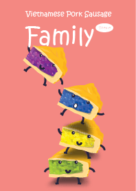 Vietnamese Pork Sausage Family Theme