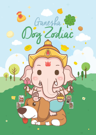 Ganesha & Dog Zodiac x Good Job