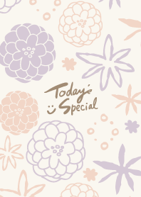 Handwritten flower gentle16j