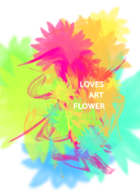 loves art FLOWER