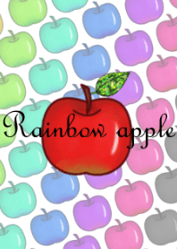Rainbow apple