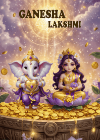 Ganesha, Lakshmi, rich