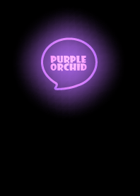 Love Orchid Purple Neon Theme