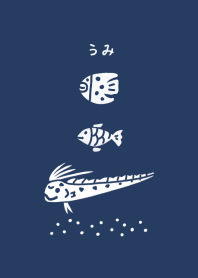 Japanese style sea creatures design012