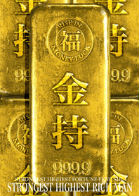 最強最高金運風水 黄金の金持