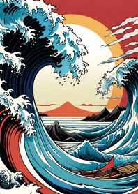 浮世絵の海 99f9E5