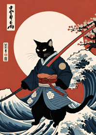 Lautan Kucing Ukiyo-e 84