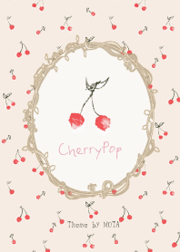 cherry pop -beige-