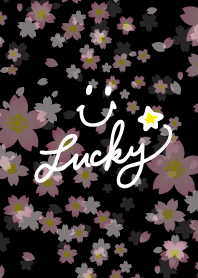 Smile cherry Blossoms - black29-