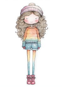 Short Shorts and Rainbow Legs Combo