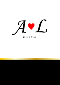 LOVE INITIAL - A&L