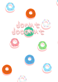 rainbow donut party