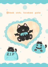 Black cat, broken pole3