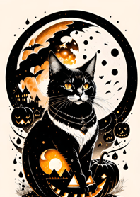 halloween cat 22a214